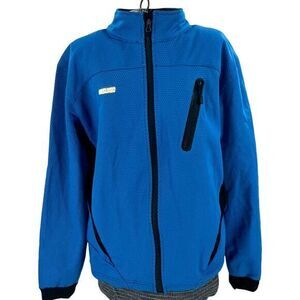 Arsuxeo Thermal Winter Cycling Jacket Fleece Lined Blue Poly/Spandex Mens XL NWT